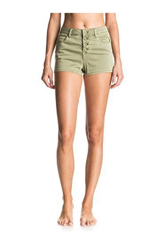 Womens Mission Toglory Walkshort 26 Oil Green