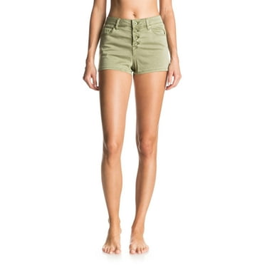 Roxy Womens Mission Toglory Walkshort Oil Green 24