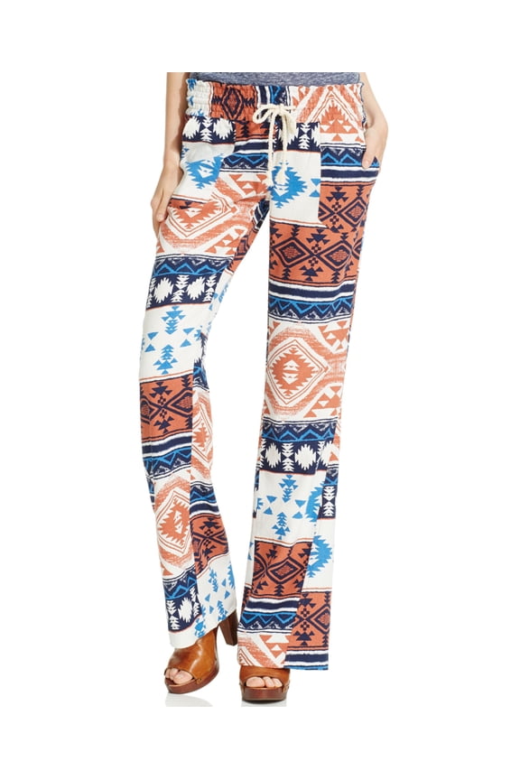 Womens Oceanside Printed Casual Lounge Pants