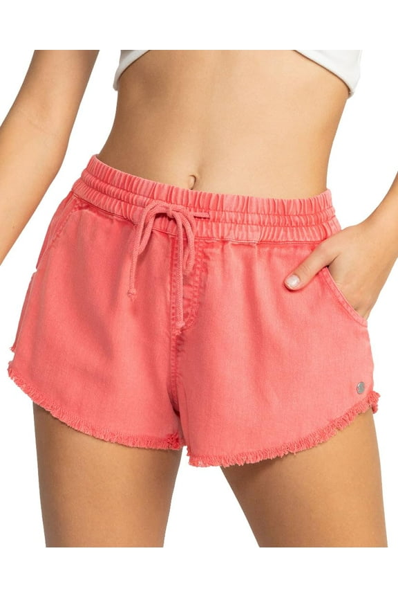 - Womens Scenic Route Shorts, Color Hibiscus, Size: Small