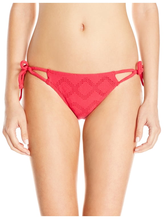 Womens Tie Side Bikini Swim Bottom