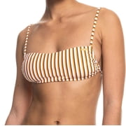 Roxy Young Womens Pt Beach Classics Bandeau Bra Golden Ochre Mony St XS