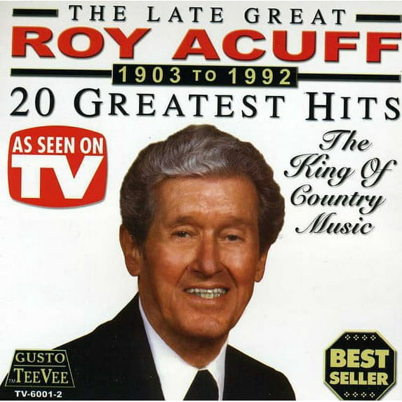 Roy Acuff - 20 Greatest Hits - Music & Performance - CD