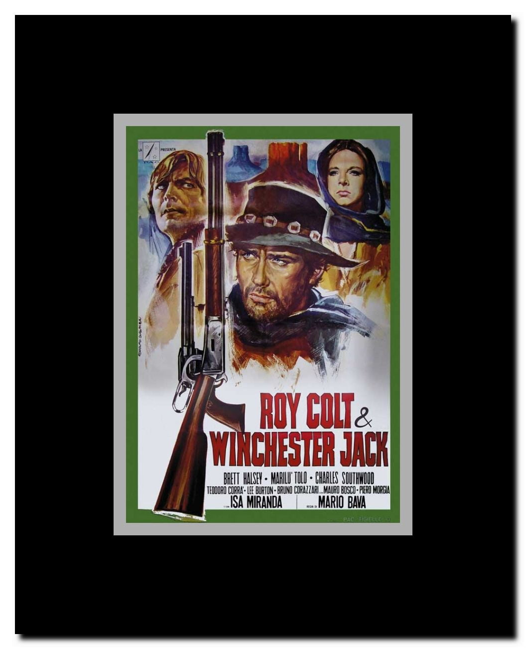 Roy Colt and Winchester Jack Framed Movie Poster