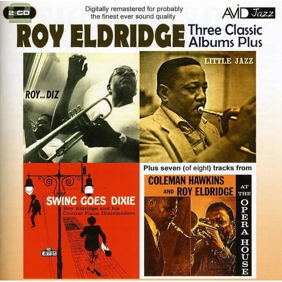 Roy Eldridge - 3 Classic LPs-Roy and Diz/Little Jazz/Swing Goes Dixie - Music & Performance - CD