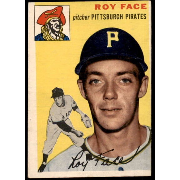 Roy Face Card 1954 Topps #87
