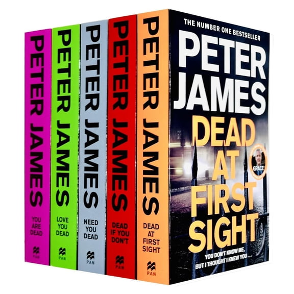 Roy Grace Series (Book 11-15) By Peter James 5 Books Collection Set - Fiction - Paperback