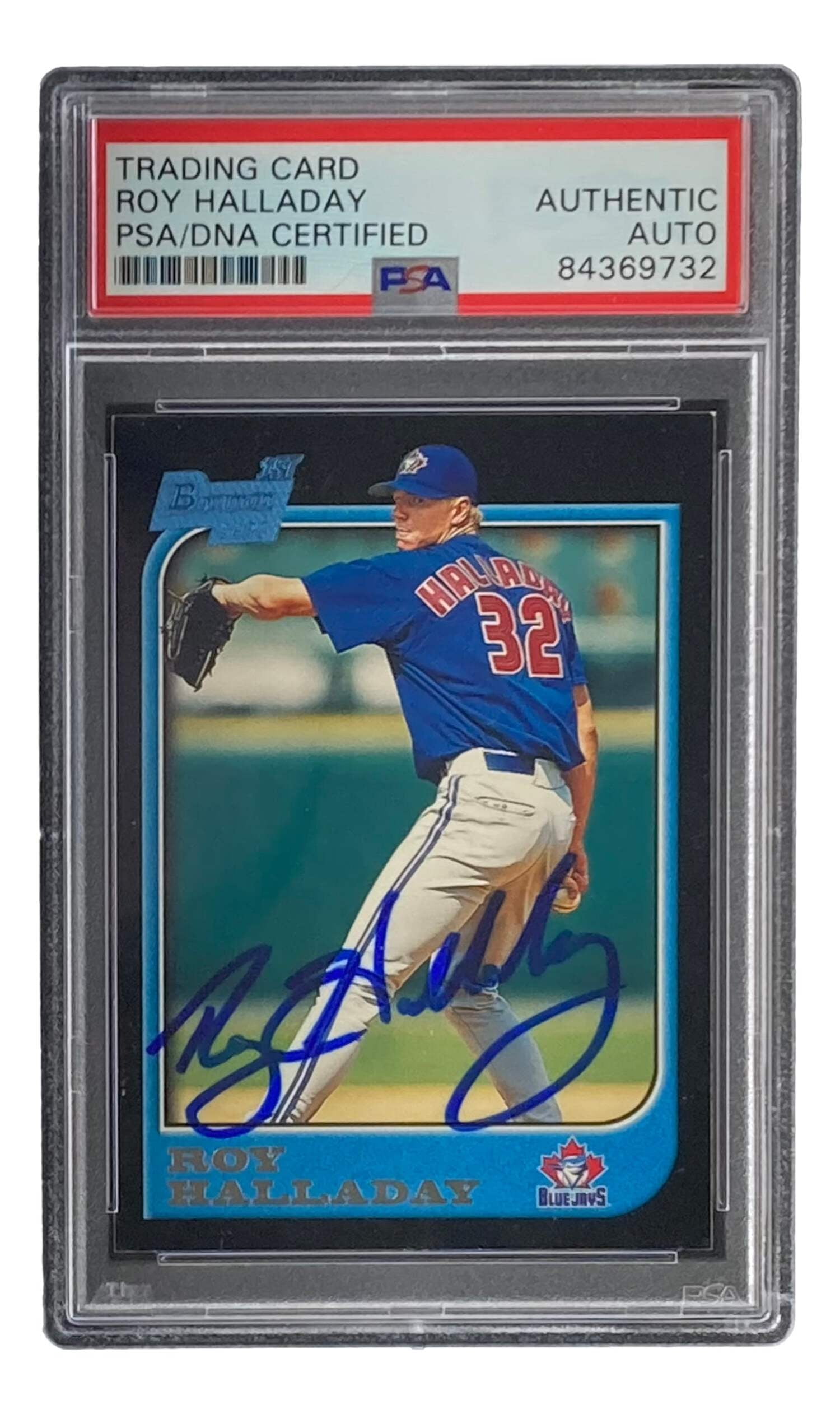 2004 UD SP AUTHENTIC CHIROGRAPHY ROY HALLADAY AUTO 38/75