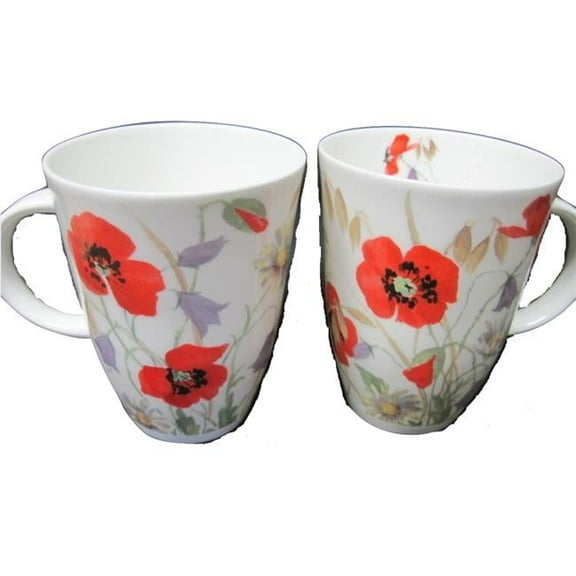 Roy Kirkham ER2308P2 Louise Mug - English Meadow Set of 2