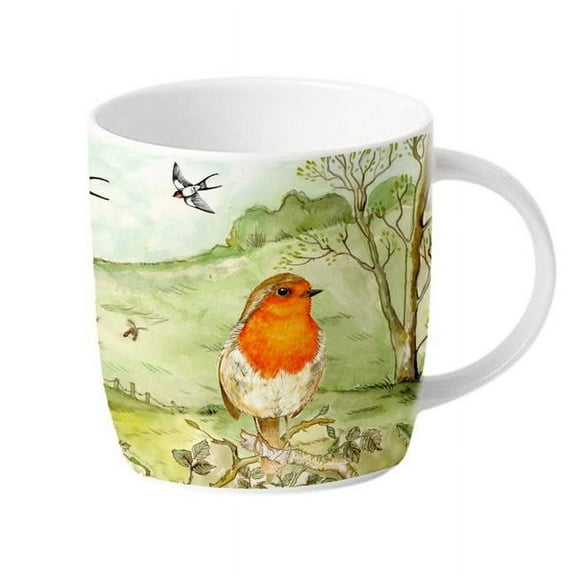 Roy Kirkham ER2119 RSPB Winter Birds Set of 6 Sophie Mugs 380 ml