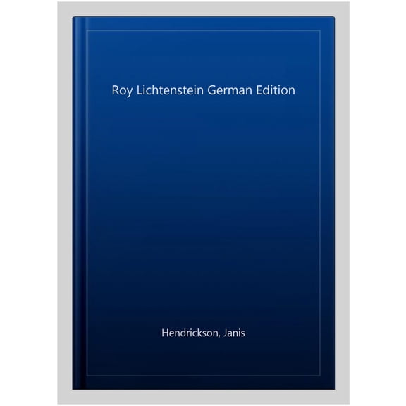 Roy Lichtenstein German Edition