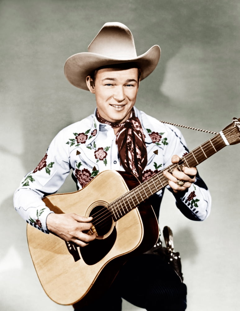 Roy Rogers Canvas Art - (16 x 20)
