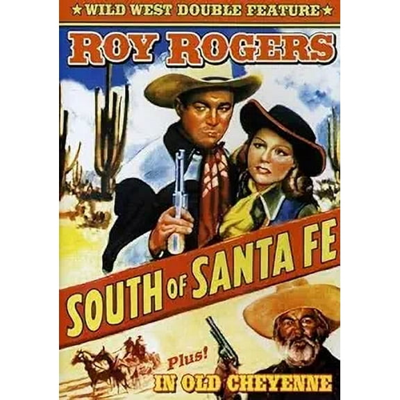 Roy Rogers Double Feature: South of Santa Fe 1942 In Old Cheyenne 1941