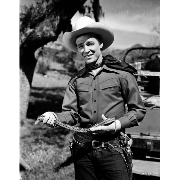 Roy Rogers Posed in Cowboy Outfit Photo Print (8 x 10)