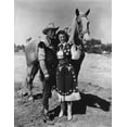 thumbnail image 1 of Roy Rogers and a woman with a horse Photo Print (24 x 30), 1 of 1