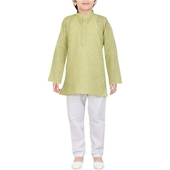Royal Kurta 100% Cotton Kurta Pyjama Set For Kids