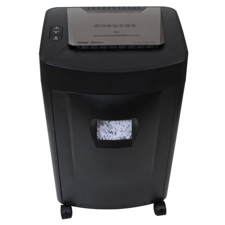 Royal 95000B 260MX 20-Sheet Crosscut Paper and CD Shredder