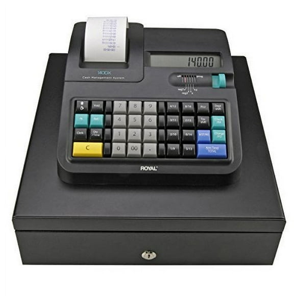 Royal 29475X 140DX Cash Register LCS Display, White