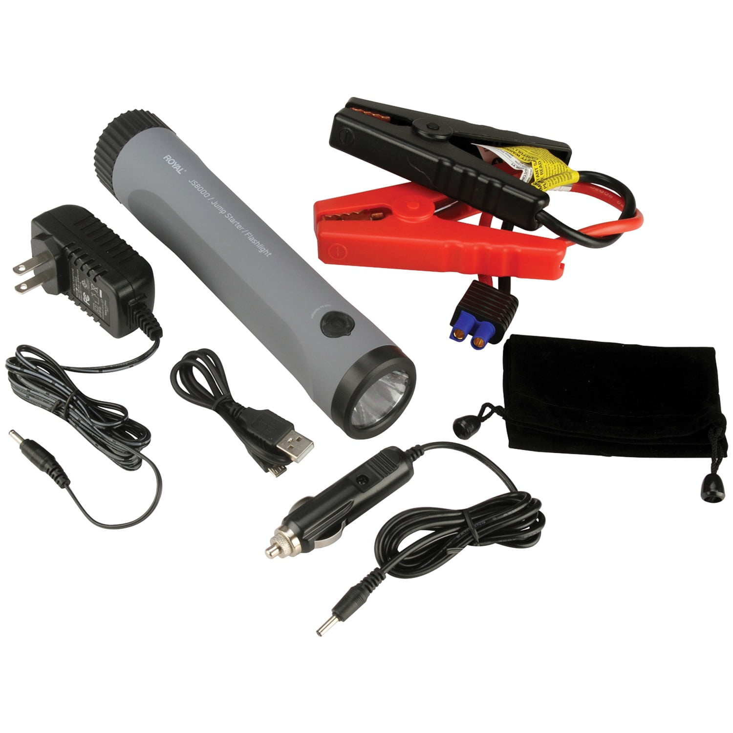 Royal 69159J Powerburst JS8000 Portable Jump Starter & Mobile Device