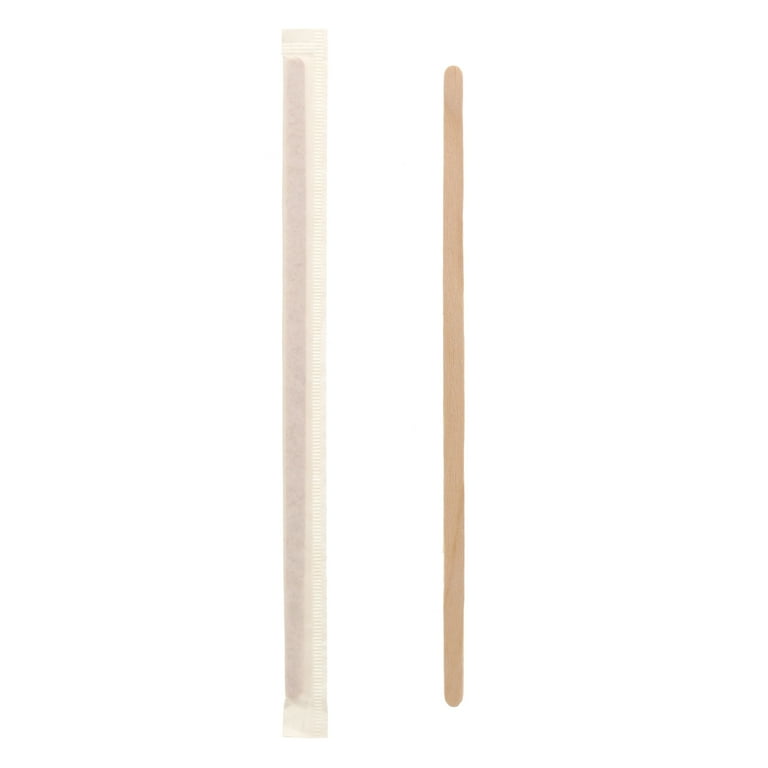 Royal Paper Wood Coffee Stir Sticks, 5 1/2, Box Of 100