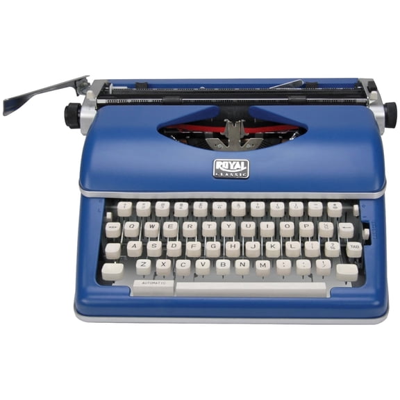 Royal 79106B Classic Manual Typewriter (Blue)