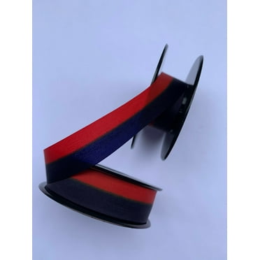 Royal 79119Q Classic Typewriter Ribbon with custom color options. Made in USA - Blue with Red
