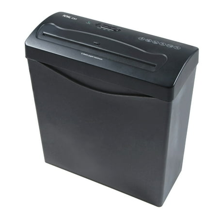 Royal CX8 Paper Shredder Cross Cut - 8Per Pass - for shredding Paper, Credit Card, Staples
