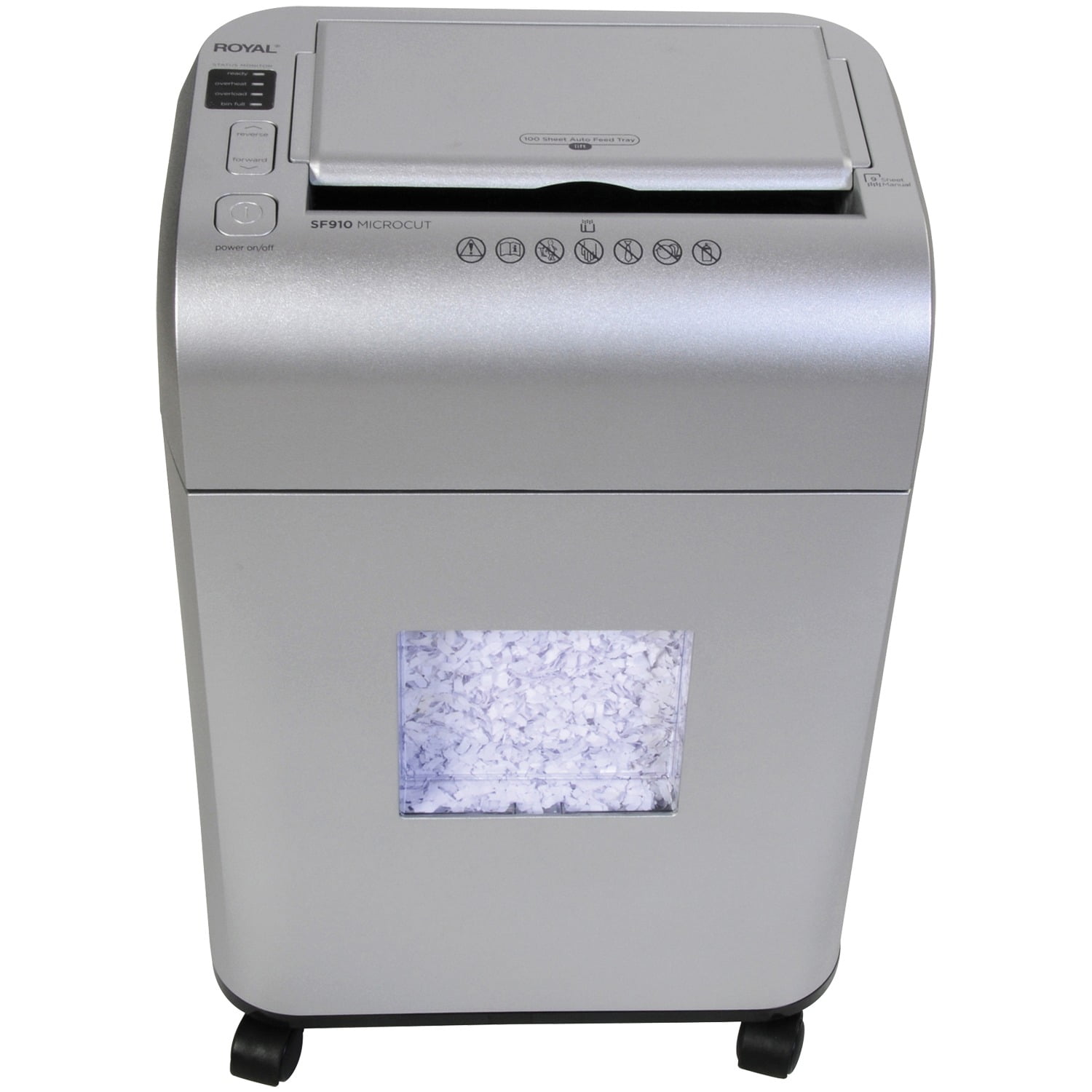 Royal 89354s SF910 Autofeed Microcut Shredder (Silver)
