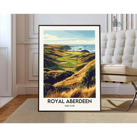 Royal Aberdeen Golf Links Poster Unframed Paper Print