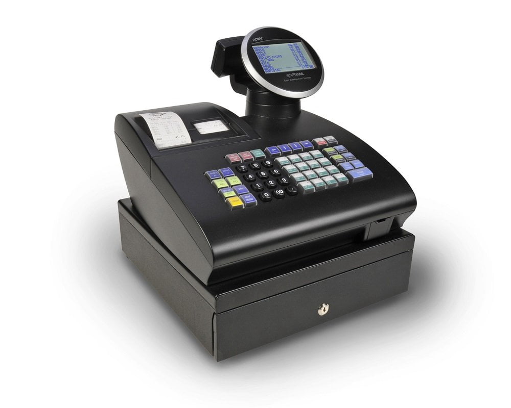 Royal Product 7000ML Cash Register, Black