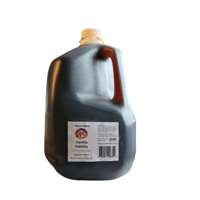 Royal Artisan Vanilla Flavor Vanilla/Sabor Vainilla 128 oz/3785 ml