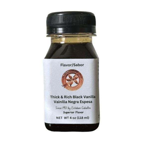 Royal Artisan Vanilla, Thick & Rich Black Vanilla, Vainilla Negra Espesa, Authentic Venezuelan Vanilla Flavor
