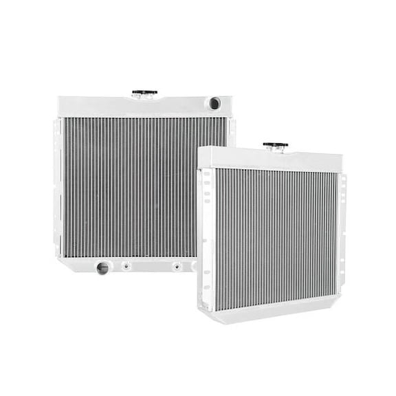 Royal Auto Parts Radiator Compatible With RA339 Aluminum Compatible With Ford Mustang 1967-1970