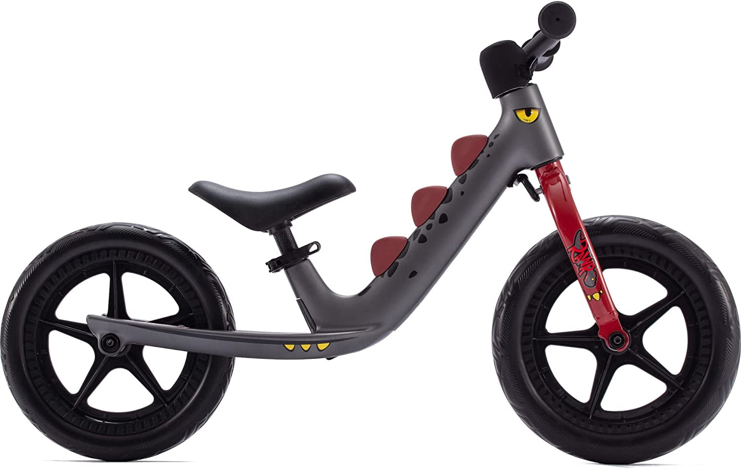 Royal Baby Adjustable Seat Kids Balance Bike, 2-4 Years, Black