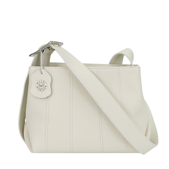 Royal Bagger Crossbody Bags for Women, Genuine Leather Fashion Satchel Purses, Large Capacity Shoulder Bag