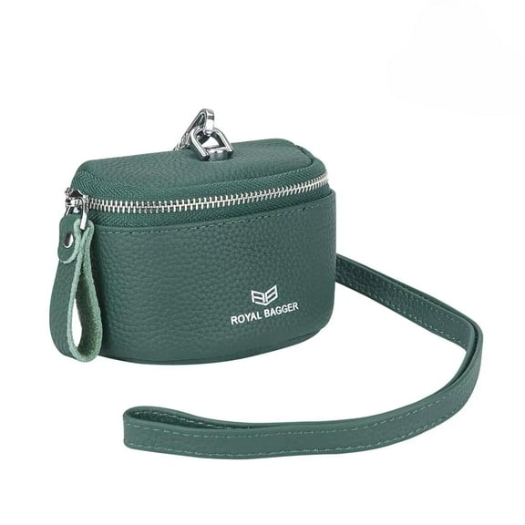 Royal Bagger Cute Mini Coin Purse for Women - RFID Blocking, Genuine Leather Change Pouch Fashion Simple Storage Bag 2900