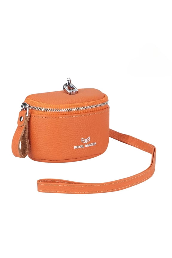 Cute Mini Coin Purse for Women - RFID Blocking, Genuine Leather Change Pouch Fashion Simple Storage Bag 2900