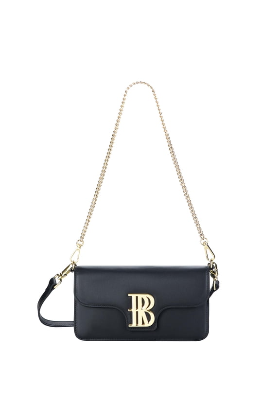 Genuine Cow Leather Crossbody Bag for Women, Small Shoulder Purse with Chain Strap, Elegant Mini Handbags 3244