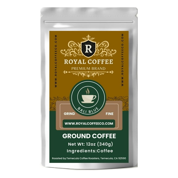 Royal Bali Blue Single Origin Freshly Roasted Coffee, (Bali Blue) (Expresso)
