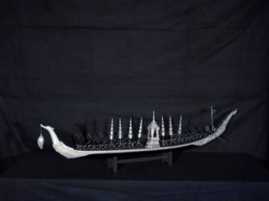 Royal Barge of Ra Sri Suphana Hangse King of Siam 1767 Egyptian Art Canvas Art - (18 x 24)