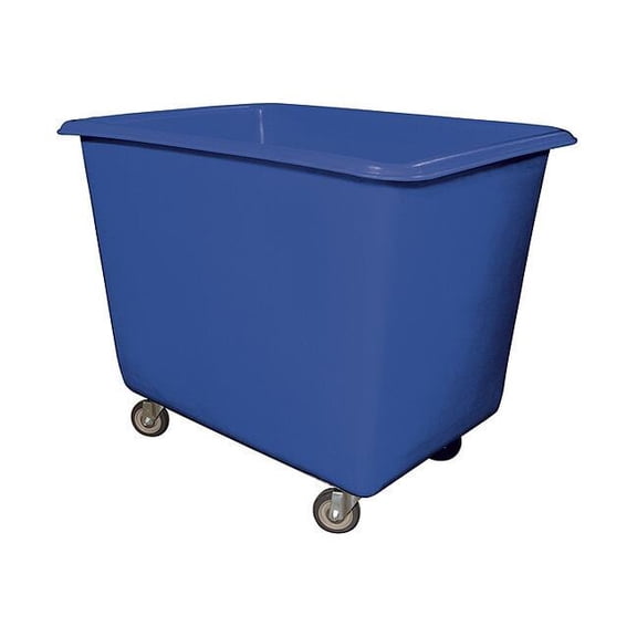 Royal Basket Trucks Cube Truck,3/4 cu. yd.,600 lb. Cap,Blue G16-BLX-PGA-4UNN