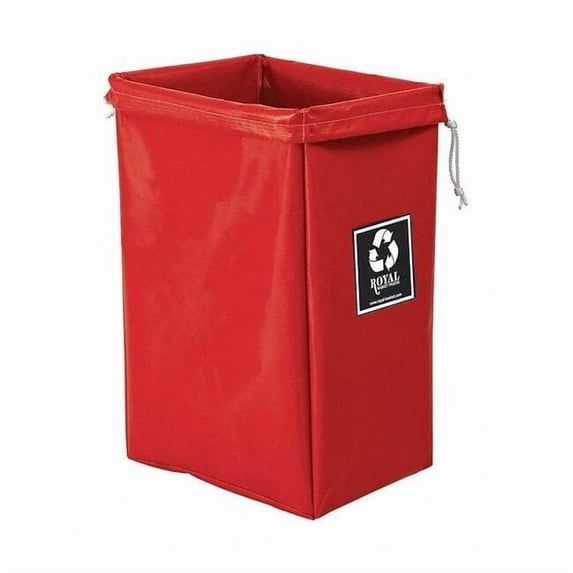 Royal Basket Trucks vinyl Enviro Hamper Bag Red G00-RRX-EBN