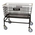thumbnail image 1 of Royal Basket Trucks Laundry Hamper Cart,Black,500 lb. G33-BKX-W0A-5UNN, 1 of 1
