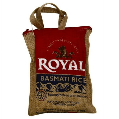 Authentic Royal Naturally Aged Indian White Basmati Rice, Long-Grain, Gluten-Free - 2 lbs