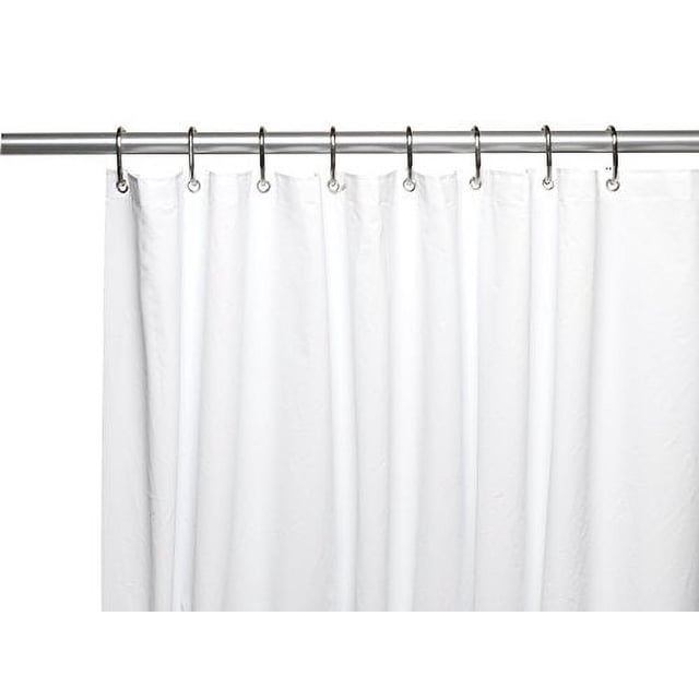 Royal Bath Extra Long and Heavy 10 Gauge PEVA NonToxic Shower Curtain