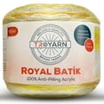 thumbnail image 1 of Royal Batik Ombre Yarn for Crocheting - Soft Yarn for Crocheting and Knitting - Rainbow Yarn - 100% Anti-Pilling Acrylic Crochet Yarn 1x140 gr (1- Skeins Pack) (1x383 yds) (10610), 1 of 7