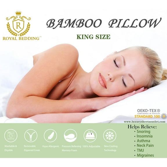 Royal Bedding Bamboo Pillow