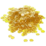 Royal Bingo Supplies 300 Bingo Chips, 3/4 with Radius Edge, Yellow