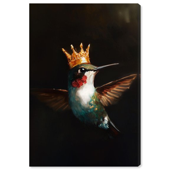 Royal Bird I Canvas Bird Wall Art by Art Remedy, Gallery Wrapped, 10 x 15