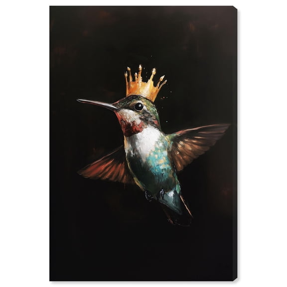 Royal Bird II Canvas Bird Wall Art by Art Remedy, Gallery Wrapped, 10 x 15
